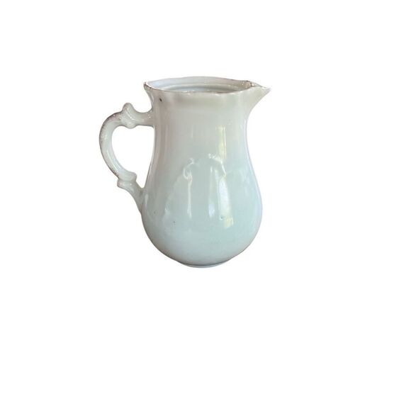 Vintage Cloud Creamer Gold Blue White 535 Mark 4 Inch Unique Collectors Piece - Picture 3 of 13